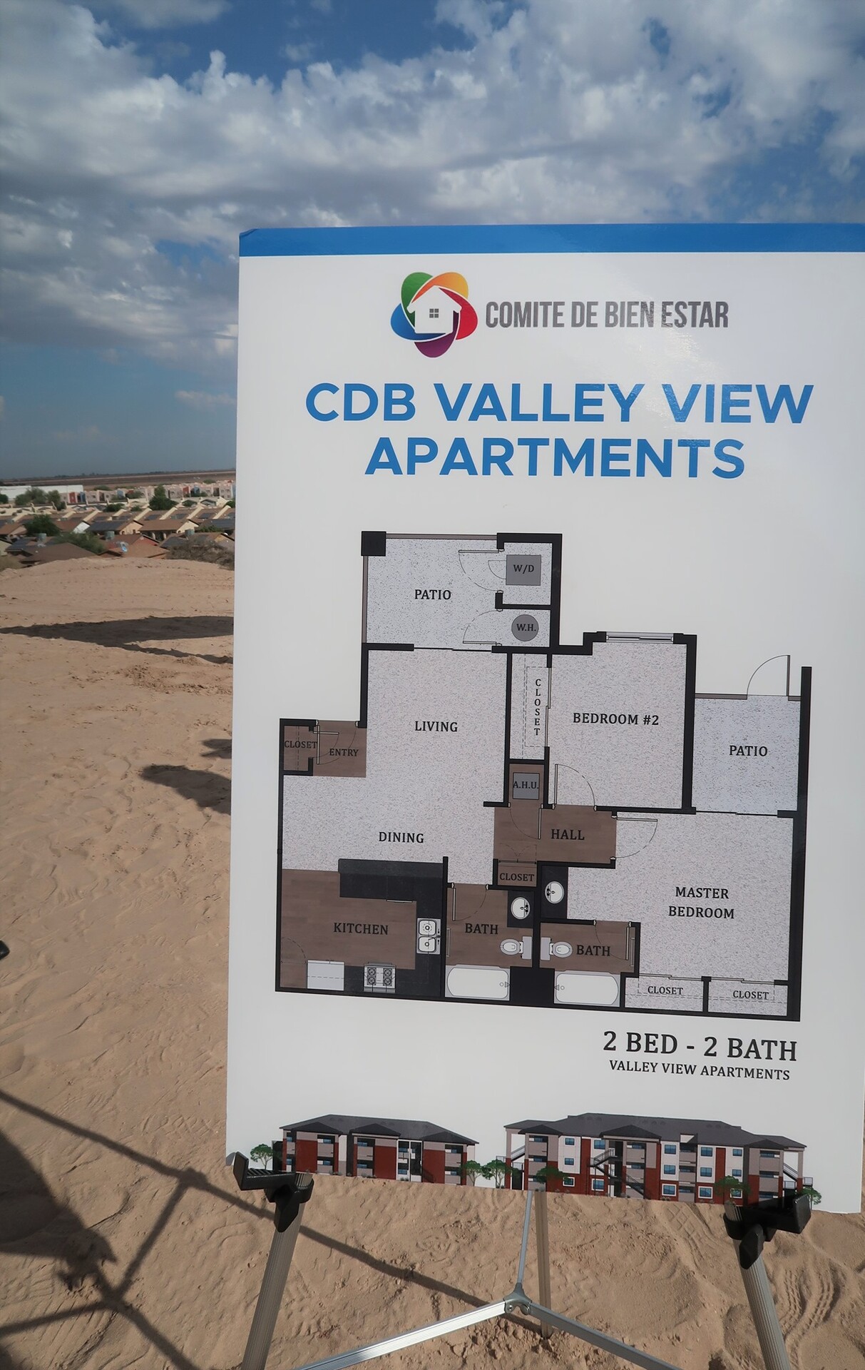 Comite de Bienestar Desert Valley View Apartments Groundbreaking
